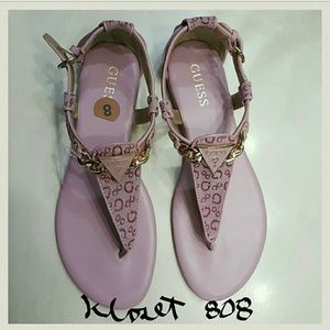 COPY - Guess T - Strap Pink Sandal🌻